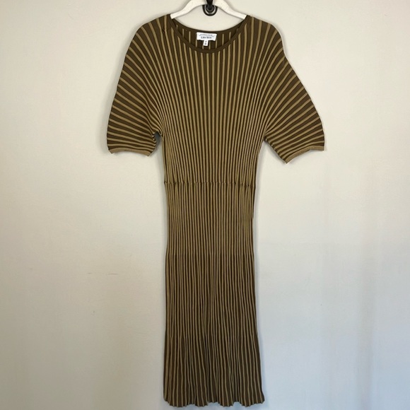 & Other Stories ribbed bodycon midi dress - Picture 2 of 9